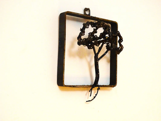 albero in ferro riciclato