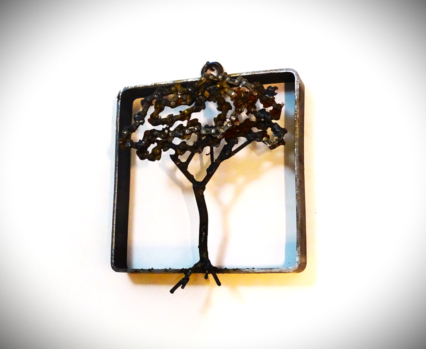 albero in ferro riciclato