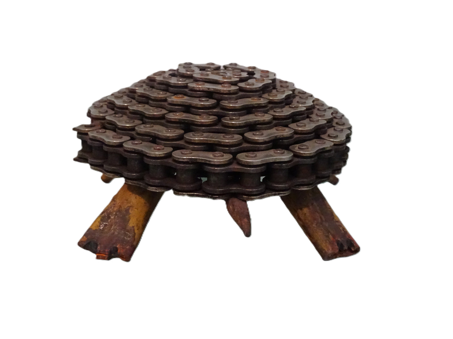 tartaruga in ferro riclato